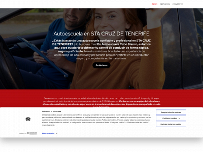 autoescuelacaboblanco.es snapshot
