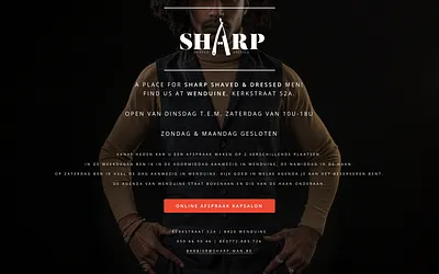 sharp-man.be snapshot