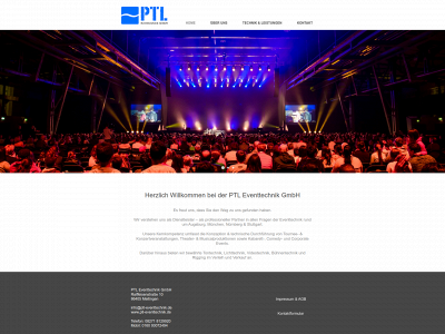 ptl-eventtechnik.de snapshot