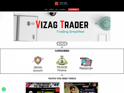 vizagtrader.com snapshot