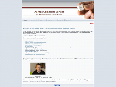 aarhuscomputerservice.dk snapshot
