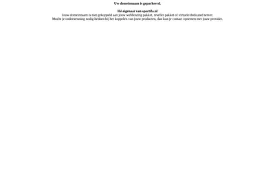 sportifa.nl snapshot