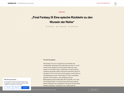spieleleser.de snapshot