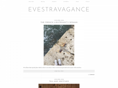 evestravagance.com snapshot