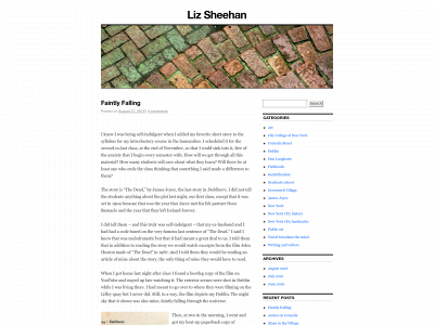 lizsheehan.org snapshot