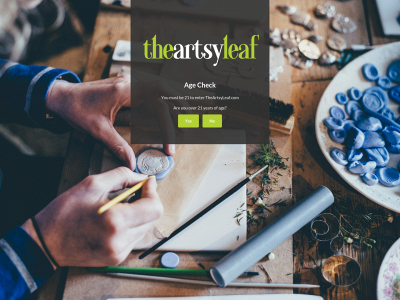 theartsyleaf.com snapshot