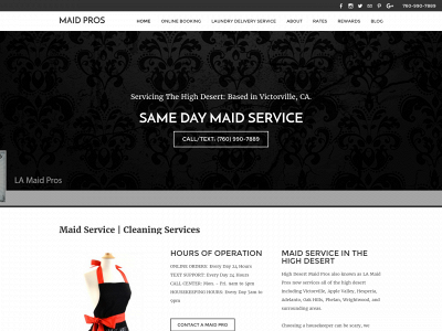 highdesertmaidpros.com snapshot