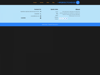 perfectchoise.co snapshot