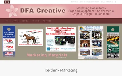 dfacreative.com snapshot