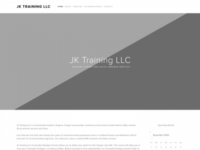 jktrainingllc.com snapshot