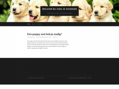 kenjehuisdier.nl snapshot