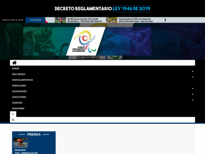 cpccolombia.com snapshot