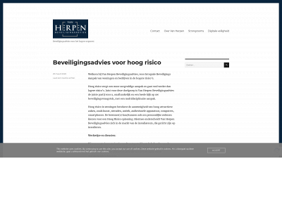 vanherpenbeveiligingsadvies.nl snapshot