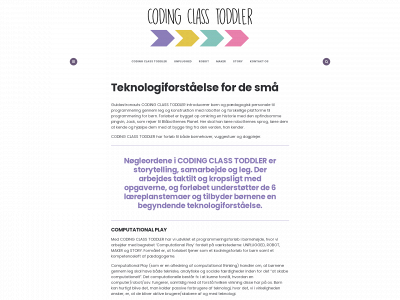 codingclasstoddler.dk snapshot