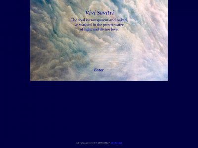 vivisavitri.org snapshot