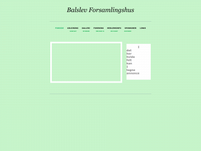 balslevforsamlingshus.dk snapshot