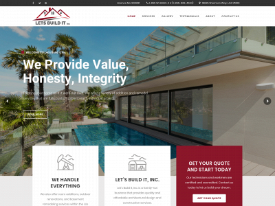 letsbuilditinc.com snapshot