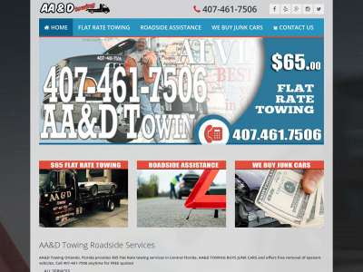 aadtowing.com snapshot