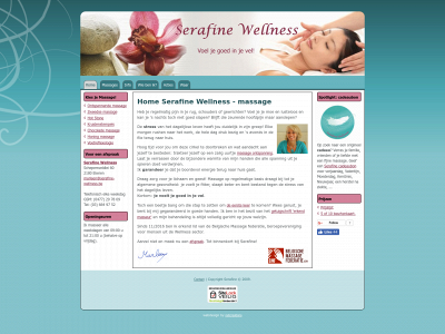 serafine-wellness.be snapshot