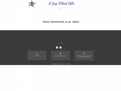 ajoyfilledlife.dk snapshot