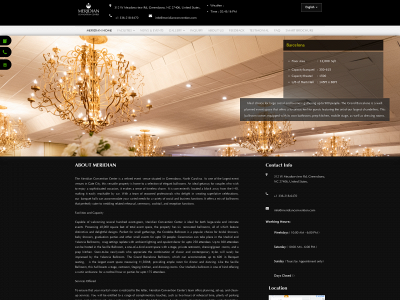 meridianconvention.com snapshot