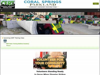 coralspringscert.org snapshot