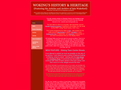 wokinghistory.org snapshot