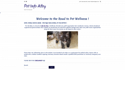 petinfoalley.com snapshot