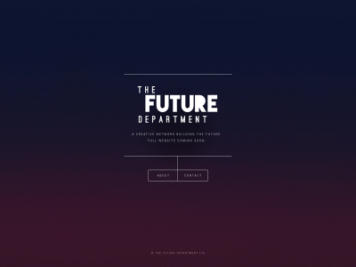futuredepartment.co snapshot