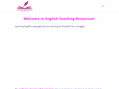 englishteachingresources.com snapshot