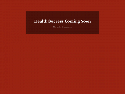healthesuccess.com snapshot