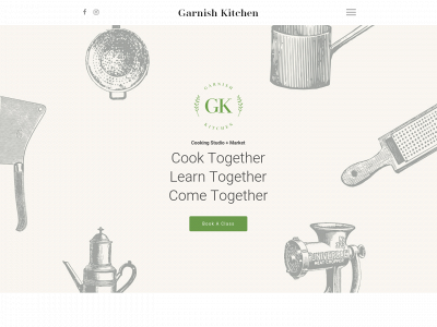 garnishkitchen.com snapshot