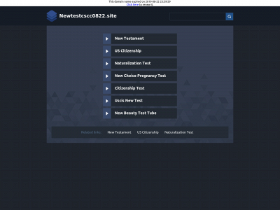 newtestcscc0822.site snapshot