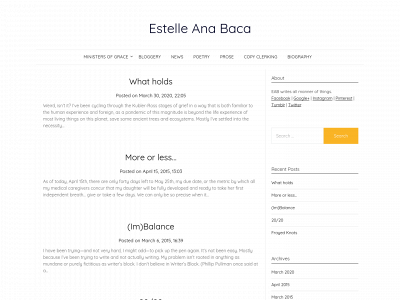 estelleanabaca.com snapshot