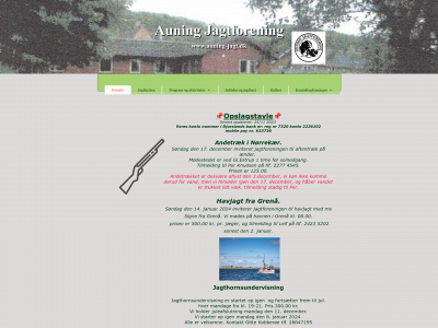 auning-jagt.dk snapshot