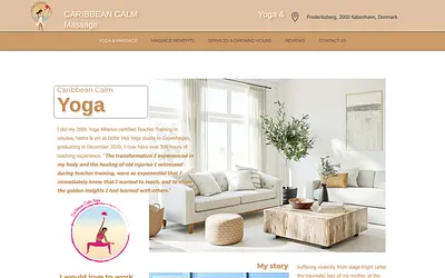 caribbeancalm.com snapshot