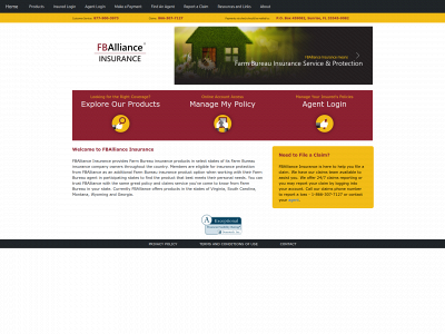fballianceins.com snapshot