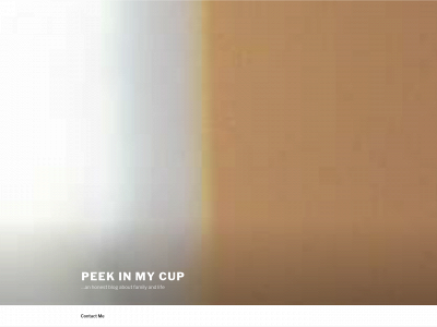 peek-in-my-cup.com snapshot