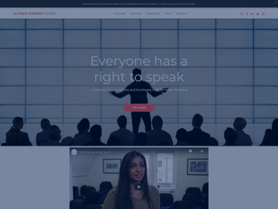 thepublicspeakingcourse.com snapshot