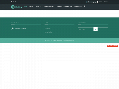 duba.org.uk snapshot