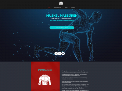muskelmassoeren.dk snapshot