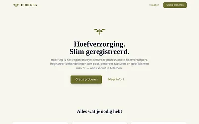 hoofreg.nl snapshot
