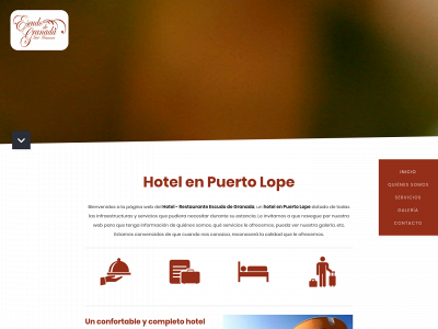hotelescudodegranada.com snapshot
