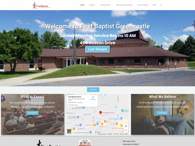 firstbaptistgreencastle.com snapshot