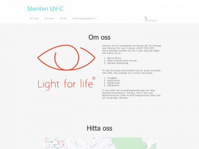 sterilon.se snapshot