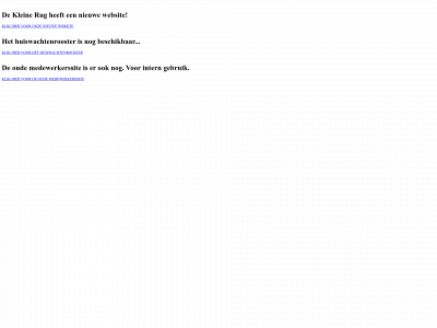 dekleinerug.nl snapshot