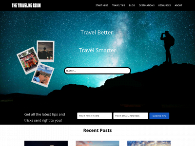thetravelingasian.com snapshot
