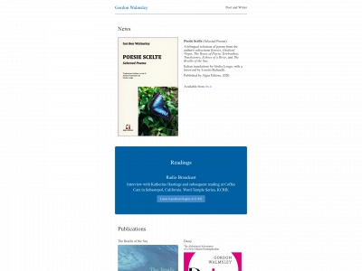 gordonwalmsleywriter.com snapshot