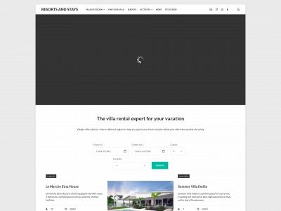 resortsnstays.com snapshot