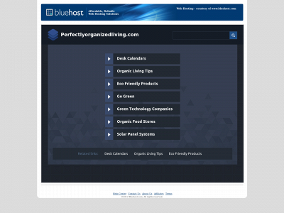 perfectlyorganizedliving.com snapshot